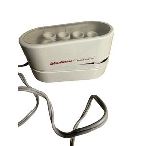 Vintage late 1970s–early 1980s Windmere‎ Quick Heat 8 Hair Rollers